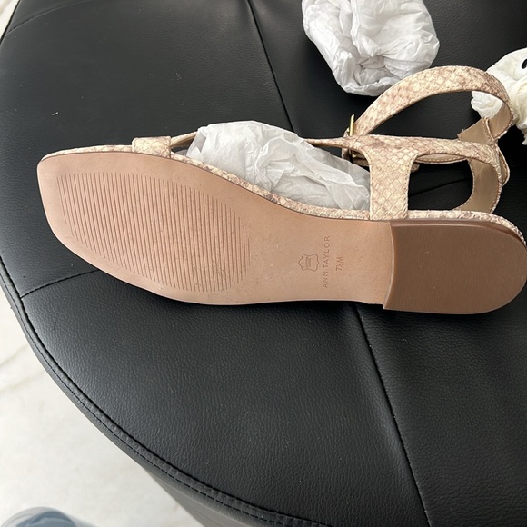 Gladiator Ankle Strap Genuine Leather Sandal - Picture 5 of 6